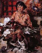 Nikolay Fechin Girl oil on canvas